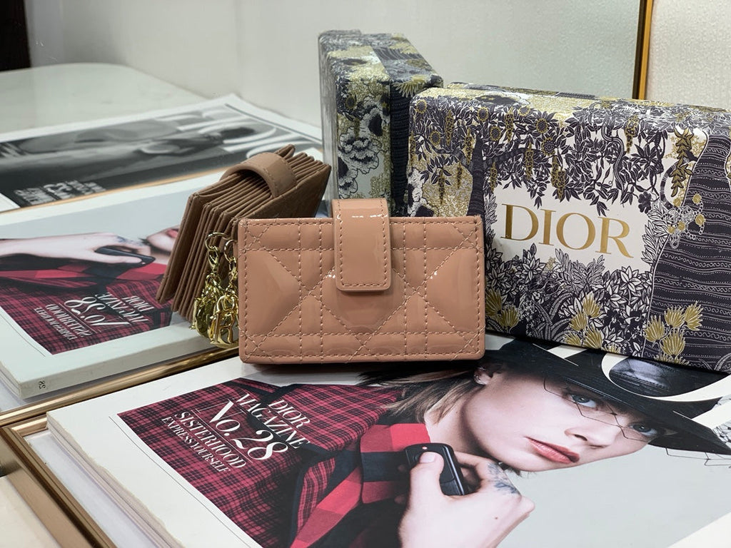 D I O R - Organ Card Holder 10.5cm