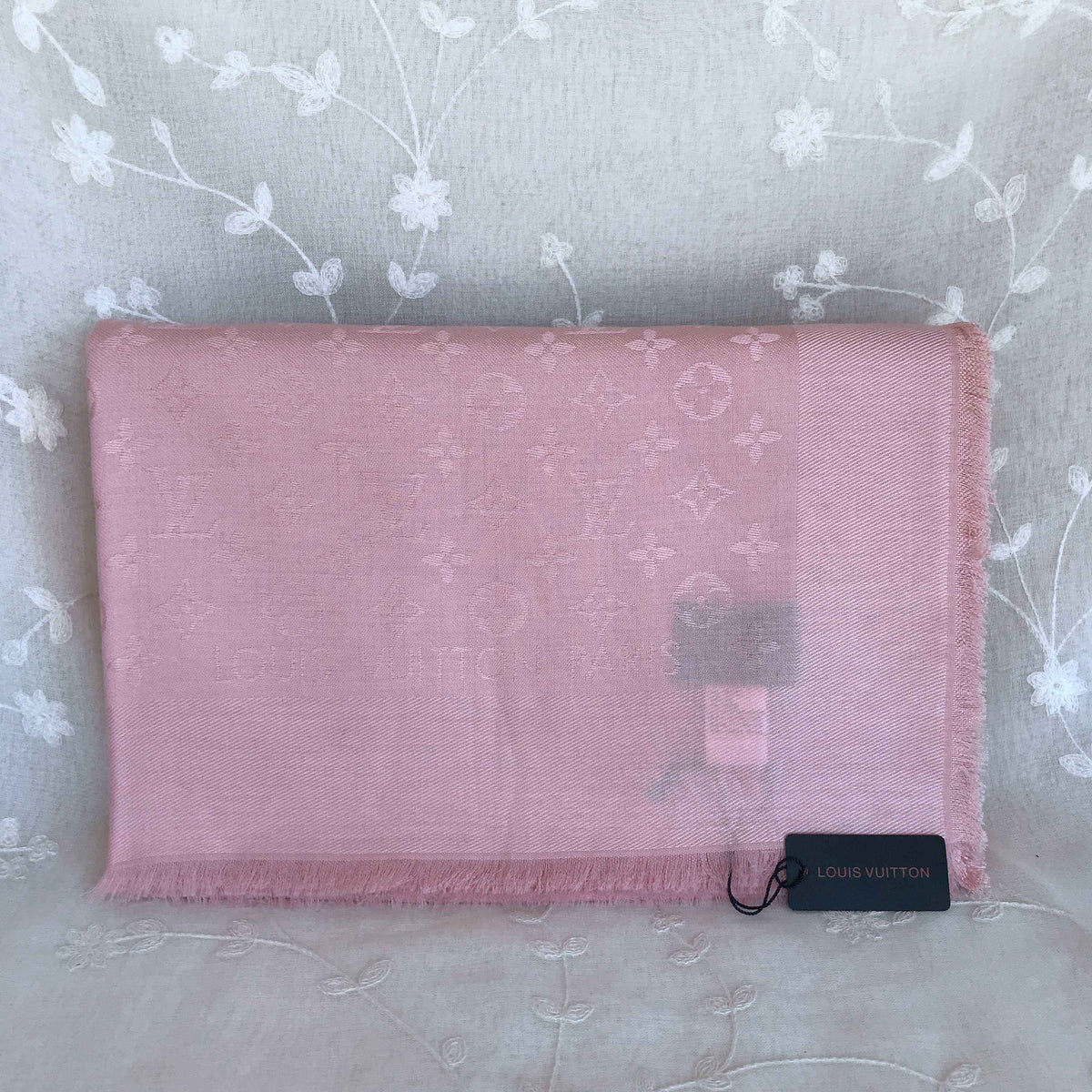 beautiful pink scarf